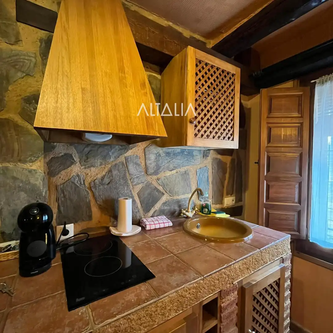Cocina de Casa o chalet en venta en Villar de Olalla con Terraza y Amueblado