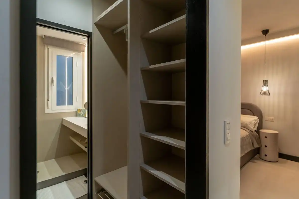Schlafzimmer von Wohnung zum Verkauf in Madrid mit Klimaanlage, Heizung und Möbliert
