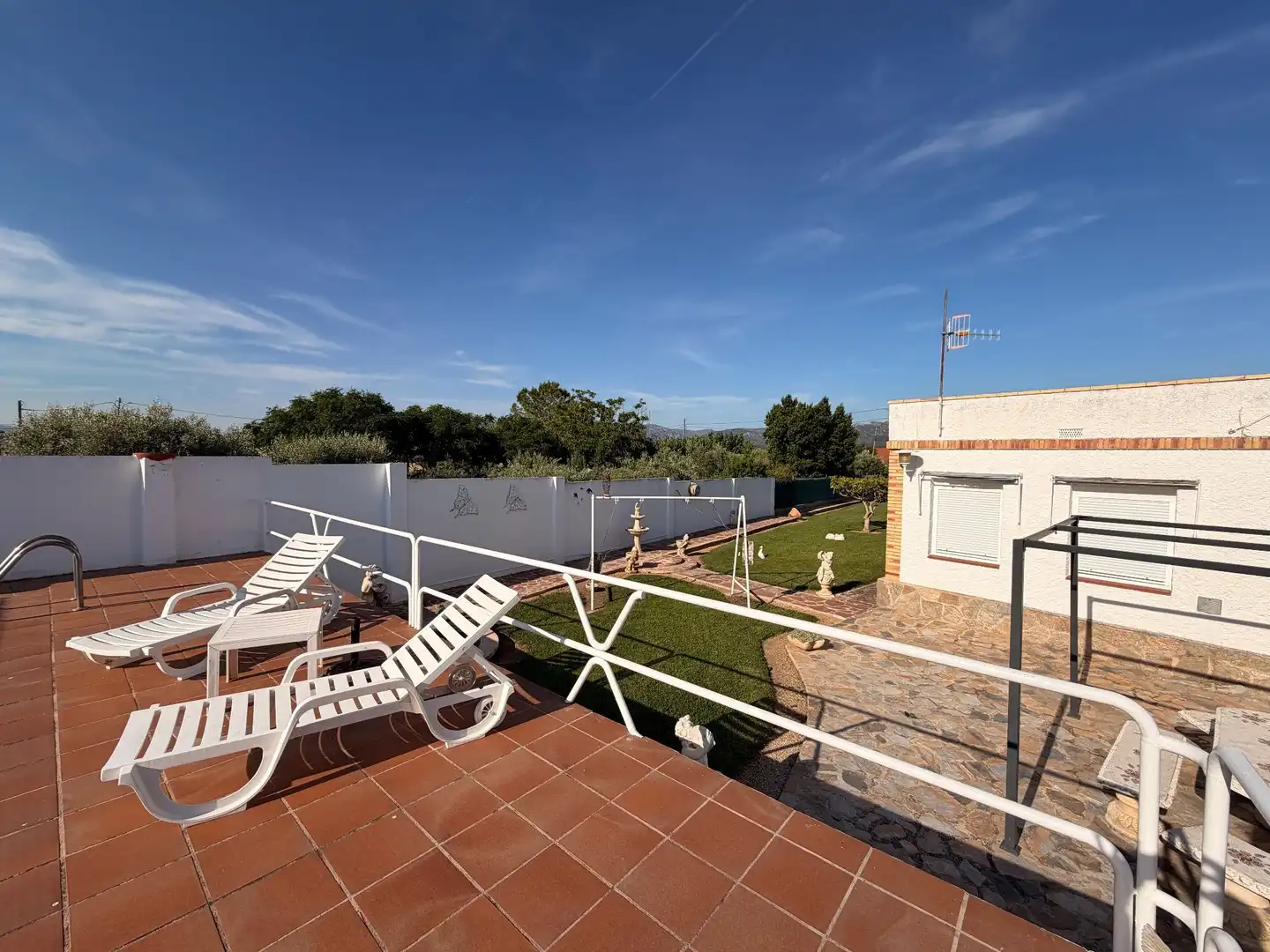 Terrace of Houses for rent in Aldover  with Private garden, Storage room and Swimming Pool