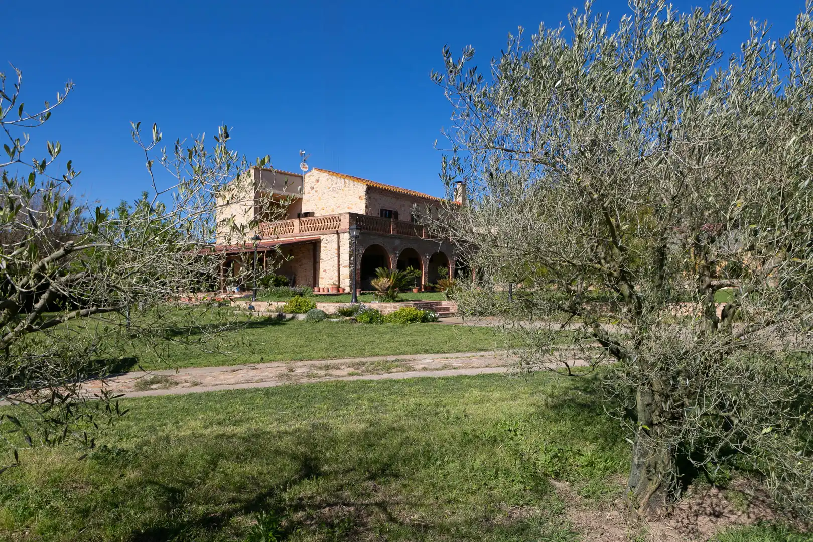 Vista exterior de Finca rústica en venta en Pals con Calefacción, Jardín privado y Terraza