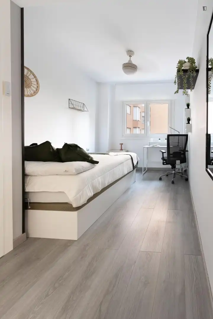 Bedroom of Apartments for rent in Madrid  with Heating, Furnished and Oven
