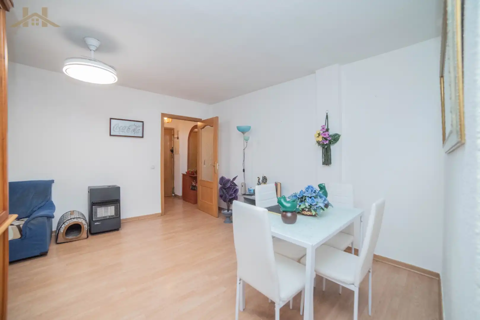 Living room of Flat for sale in Fuenlabrada  with Storage room, Furnished and Oven