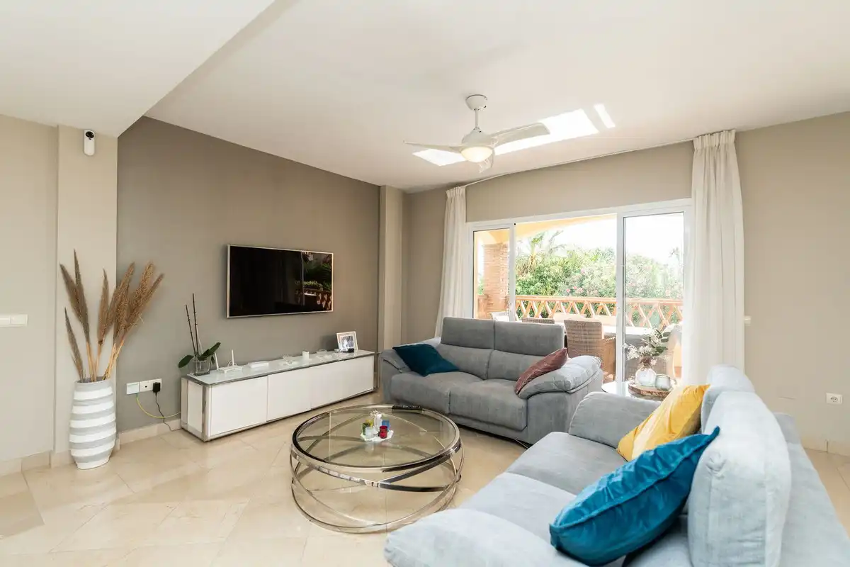 Living room of Houses for sale in Mijas  with Air Conditioner, Heating and Private garden