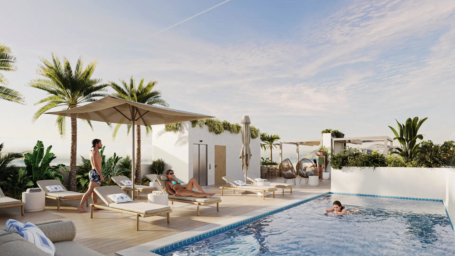 Mini appartamento di nuova costruzione con piscina in vendita a Carrer de la Bega 20, imagen 2