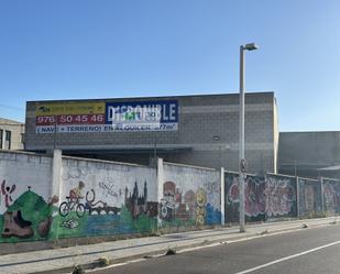 Exterior view of Industrial buildings to rent in  Zaragoza Capital