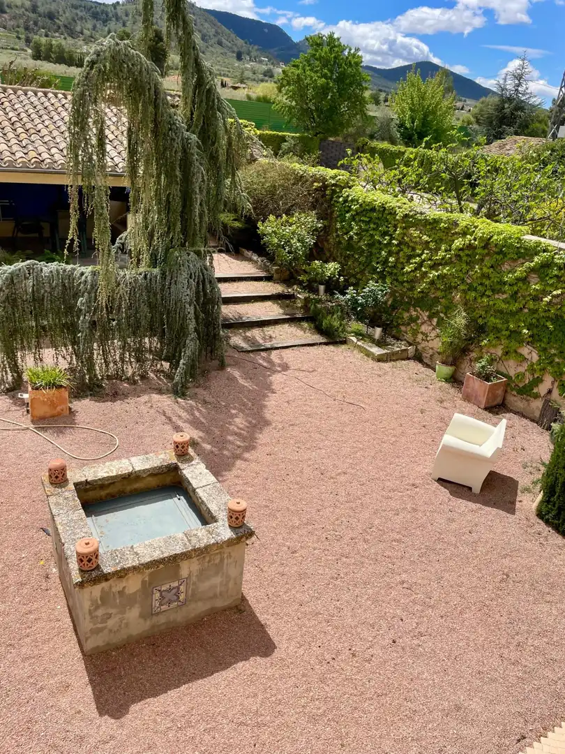 Garden of Houses for rent in Castalla  with Heating, Private garden and Terrace