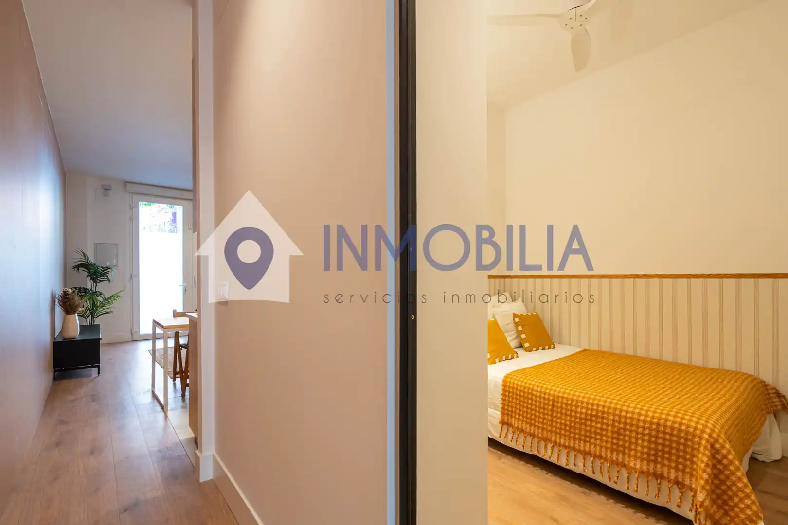 Schlafzimmer von Wohnung zum Verkauf in Madrid mit Klimaanlage, Heizung und Terrasse
