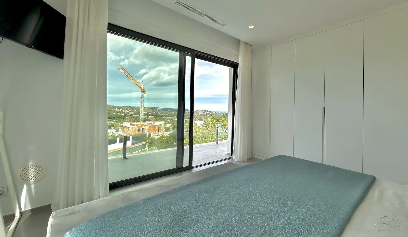 Bedroom of Houses for sale in Jávea / Xàbia  with Air Conditioner, Heating and Private garden