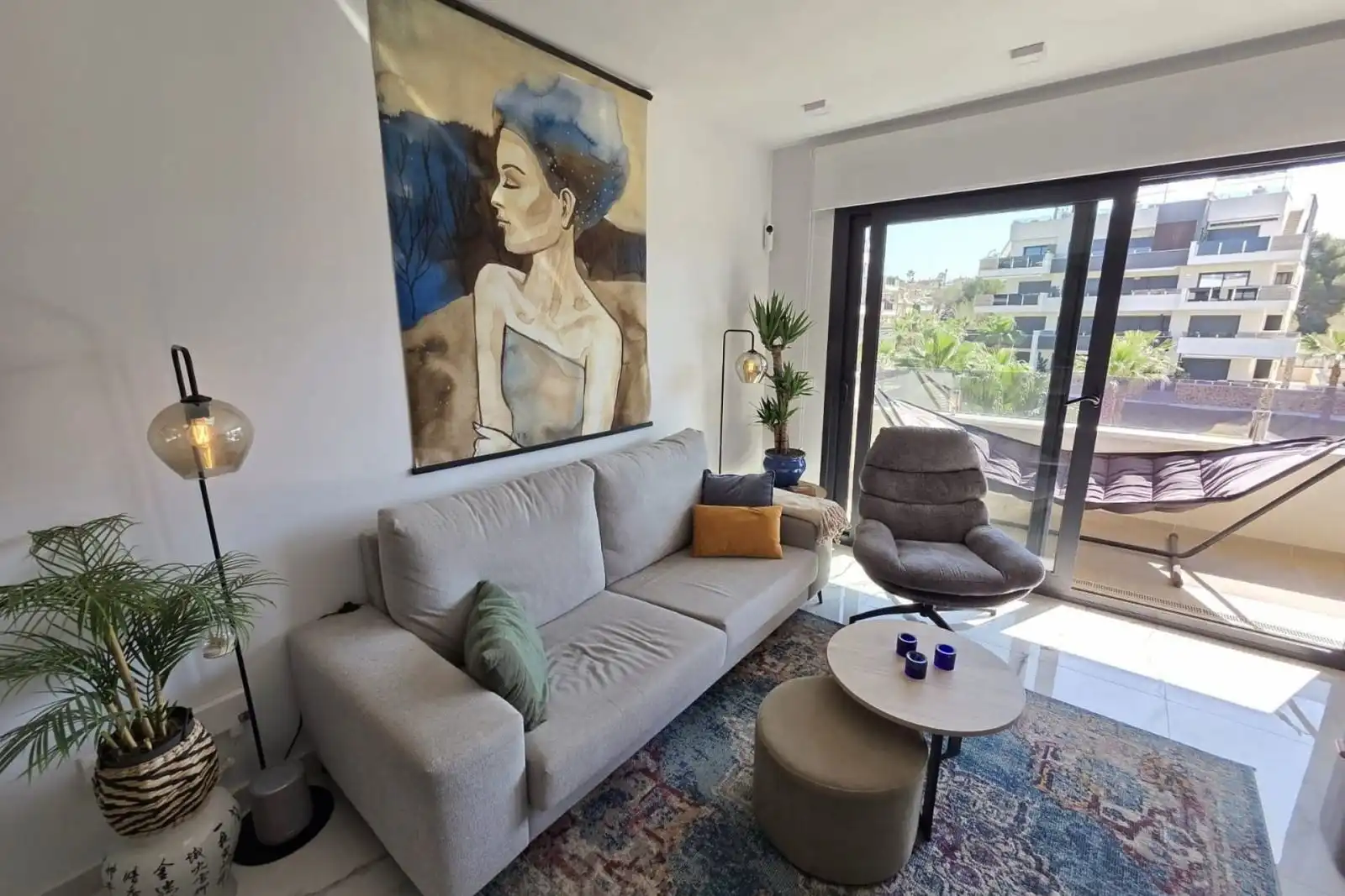 Sala d'estar de Apartament en venda en Orihuela amb Terrassa i Piscina comunitària