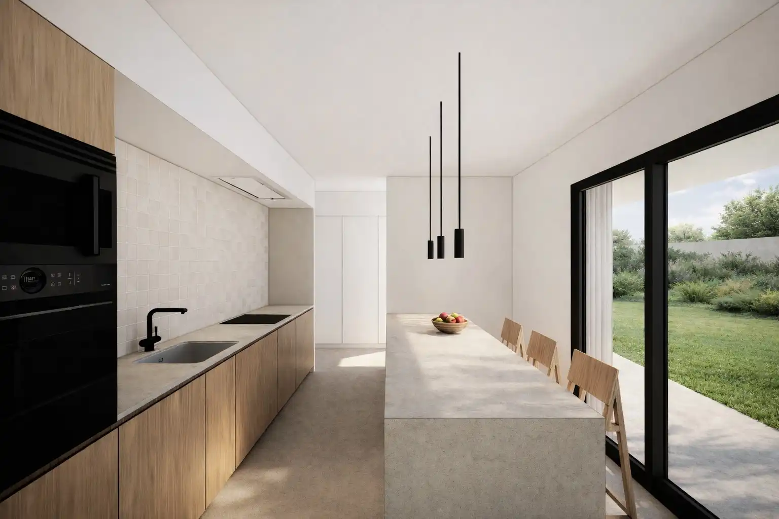 Cocina de Casa o chalet en venta en Sant Muç