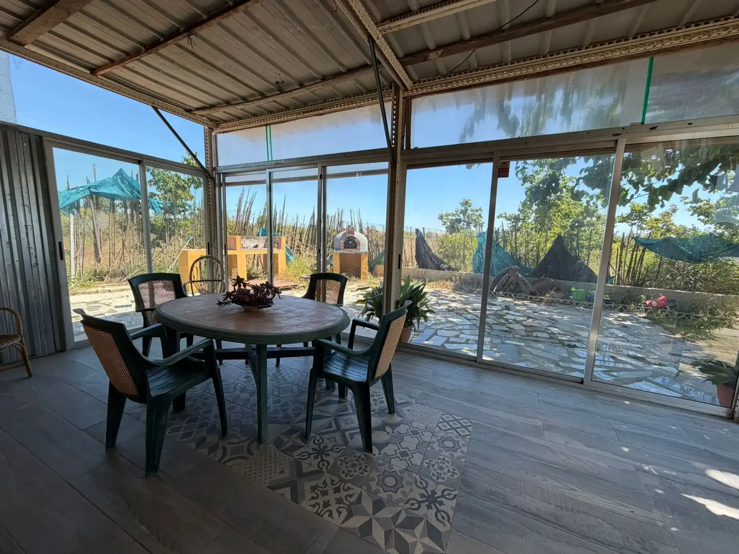 Comedor de Finca rústica en venta en Xeraco con Aire acondicionado, Jardín privado y Terraza