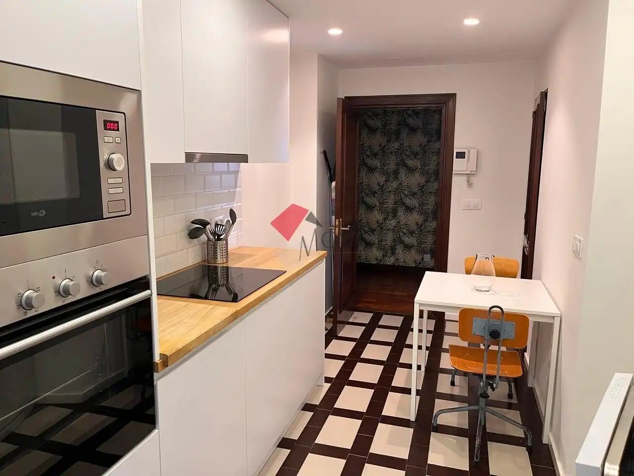 Kitchen of Apartments for rent in Vigo   with Heating and Furnished