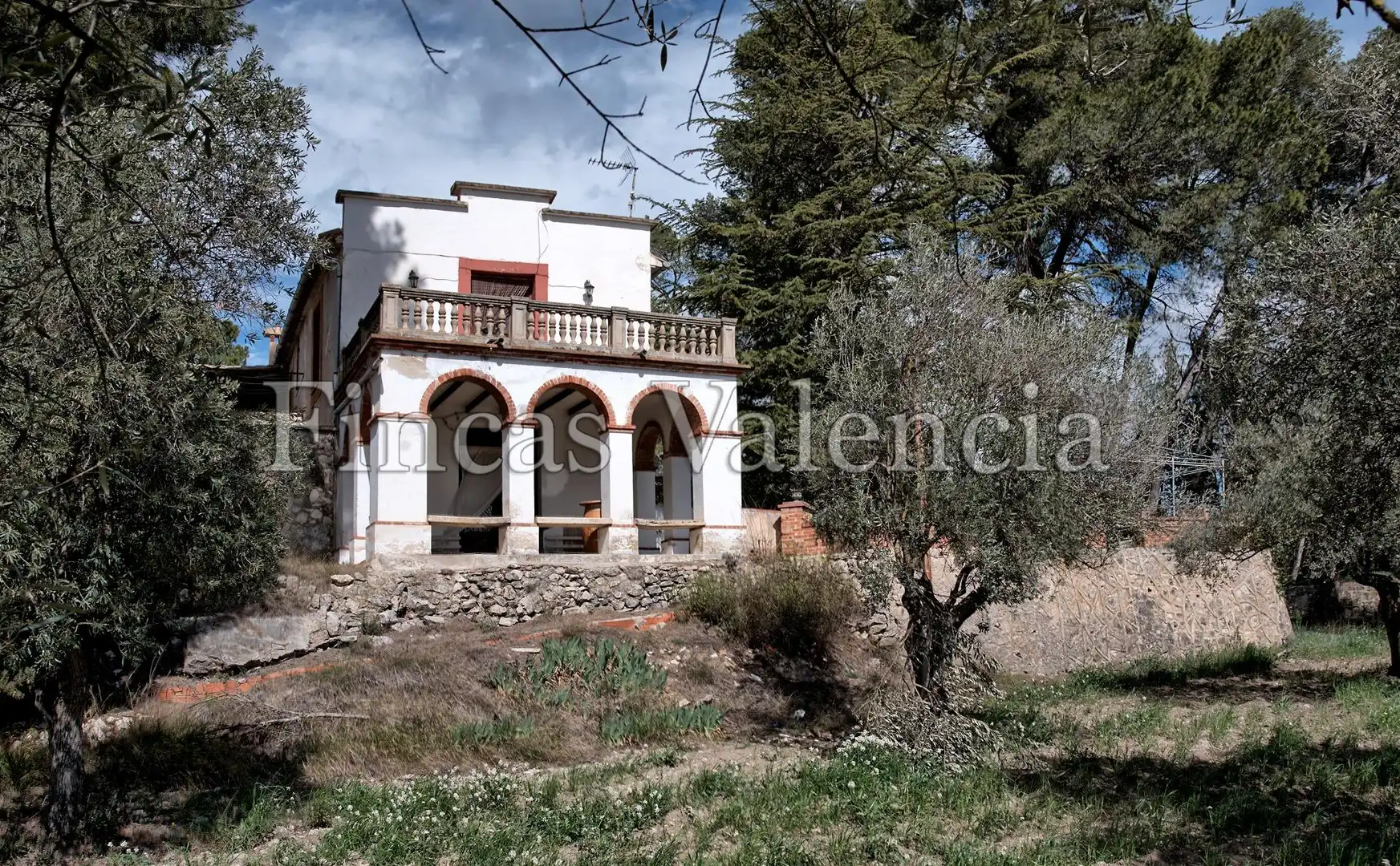Vista exterior de Finca rústica en venta en Alcoy / Alcoi con Terraza, Trastero y Piscina