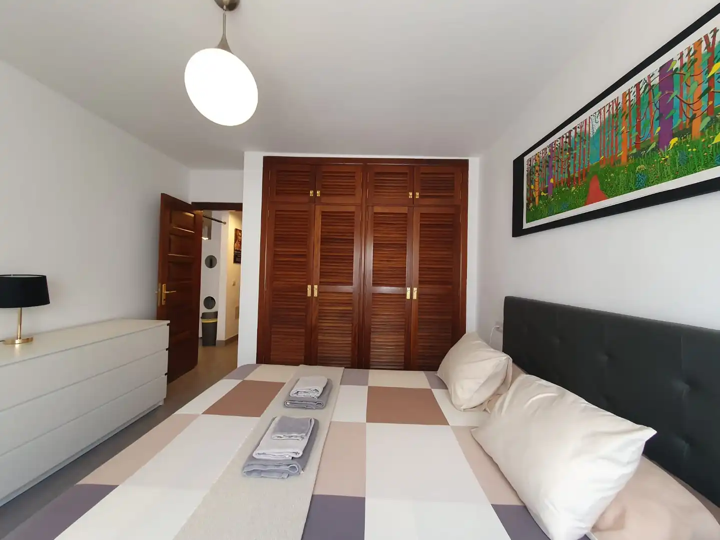 Bedroom of Apartments for rent in Granadilla de Abona  with Furnished, Oven and Washing machine
