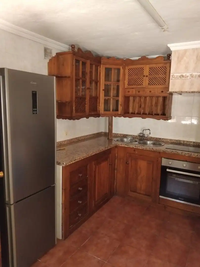 Cocina de Finca rústica en venta en Ronda con Calefacción y Piscina