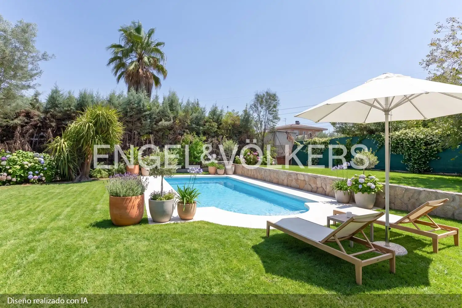Piscina de Casa o chalet en venta en Móstoles con Calefacción, Jardín privado y Parquet