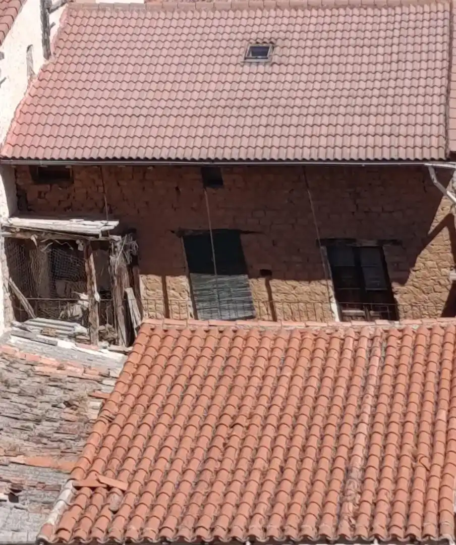 Vista exterior de Casa adosada en venda en Castillejo de Robledo amb Balcó