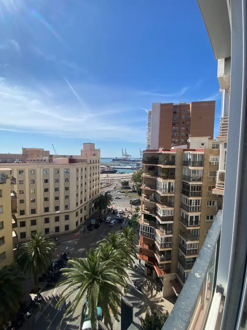 Exterior view of Flat for rent in Málaga  with Air Conditioner, Furnished and Washing machine