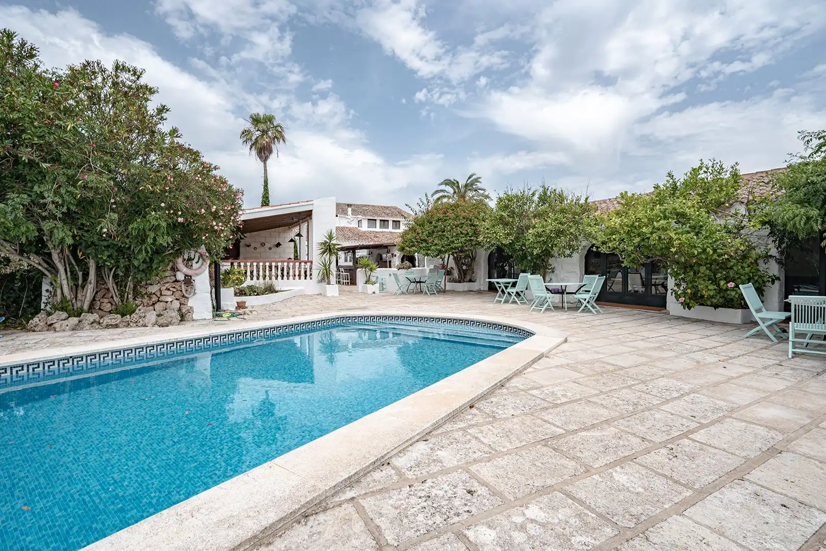 Swimming pool of Country homes for sale in Maó - Mahón  with Private garden and Swimming Pool