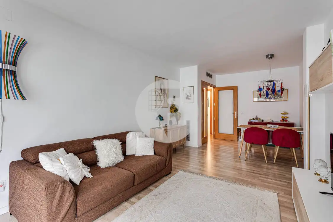 Sala de estar de Piso en venta en Barcelona con Aire acondicionado, Calefacción y Terraza