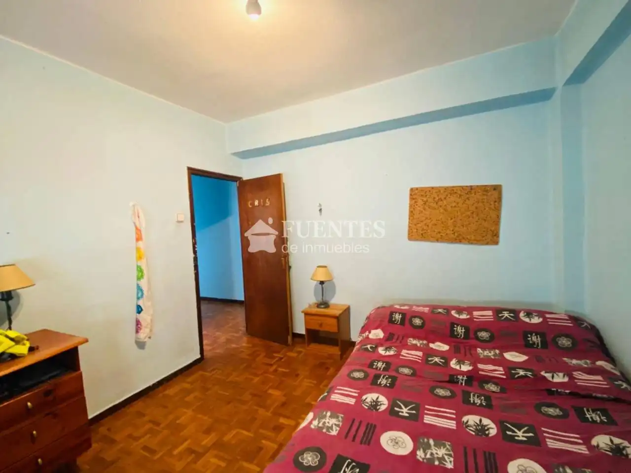 Schlafzimmer von Wohnung zum Verkauf in Alicante / Alacant mit Parkett und Terrasse