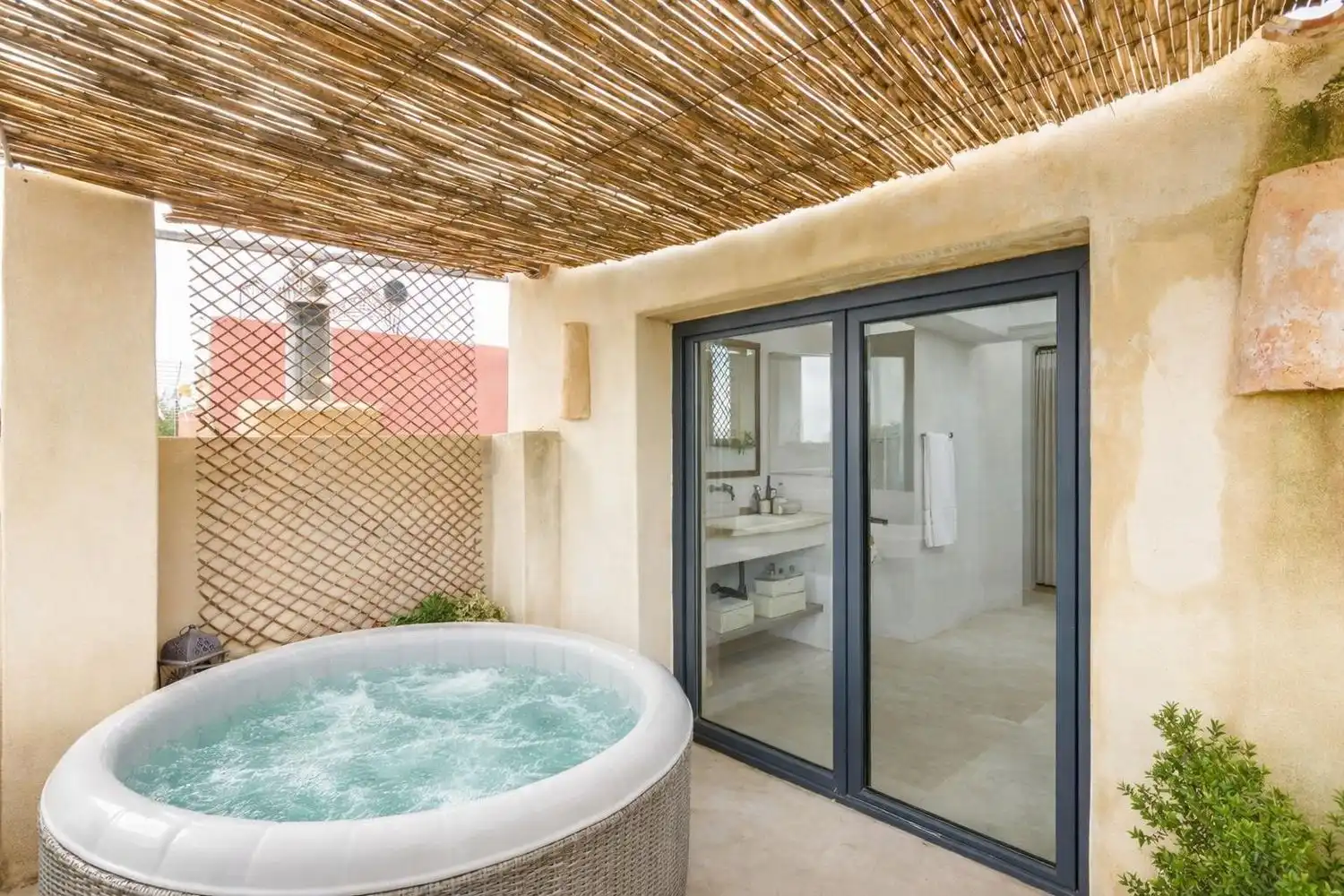 Terrassa de Casa adosada en venda en Alicante / Alacant amb Aire condicionat, Jardí privat i Terrassa