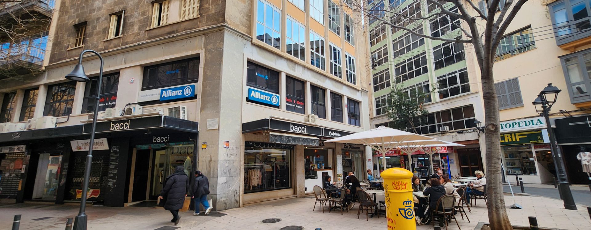 Vista exterior de Oficina de lloguer en  Palma de Mallorca amb Aire condicionat, Calefacció i Traster