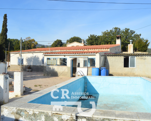 Vista exterior de Casa o xalet en venda en Alcover amb Aire condicionat i Piscina