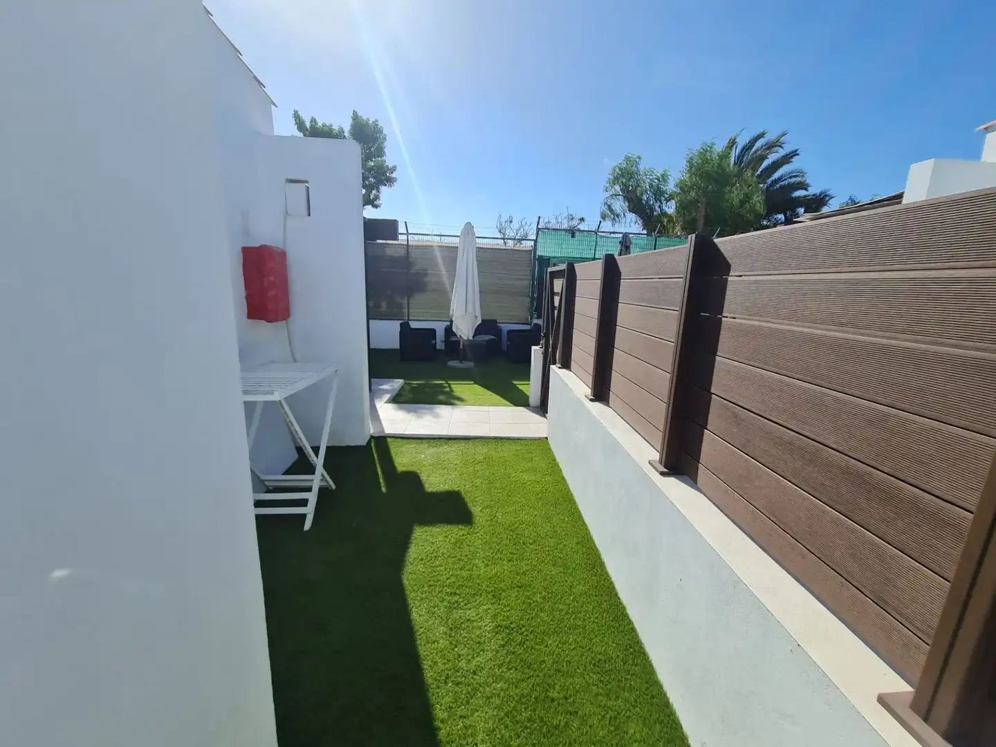 Terrassa de Casa o xalet de lloguer en San Bartolomé de Tirajana amb Aire condicionat, Jardí privat i Terrassa