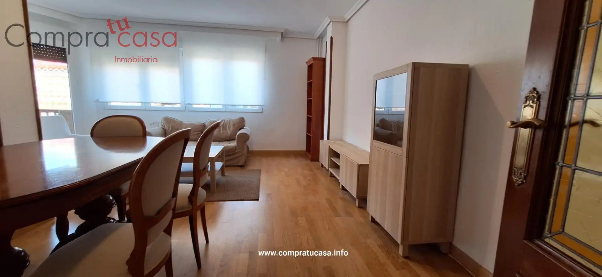 Sala de estar de Piso de alquiler en Segovia con Calefacción, Terraza y Amueblado