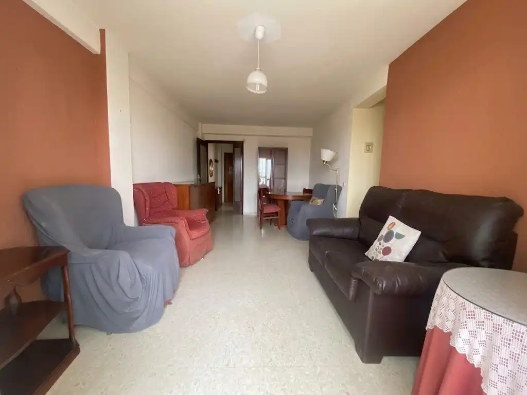 Sala de estar de Piso en venta en Ciudad Jardín