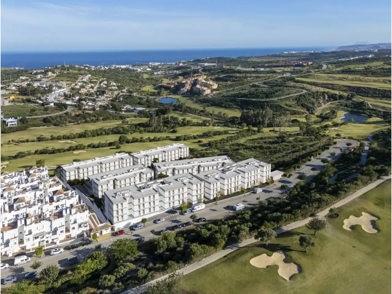 Vista exterior de Apartamento en venta en Estepona con Aire acondicionado, Calefacción y Terraza