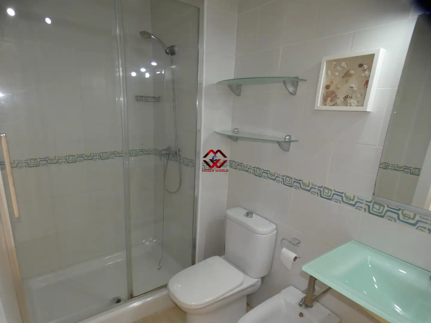 Baño de Ático en venta en Mazarrón con Aire acondicionado, Trastero y Balcón