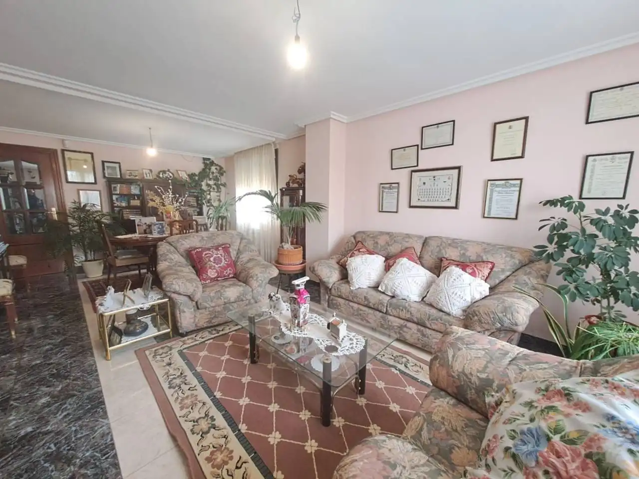 Living room of Houses for sale in Villayerno Morquillas  with Heating and Terrace