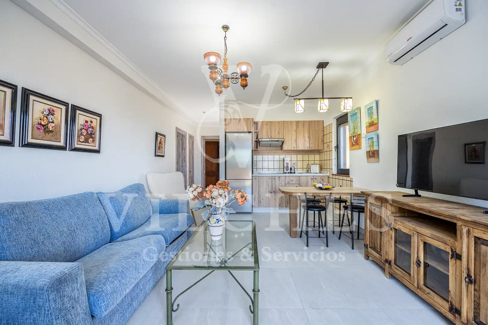 Sala d'estar de Casa o xalet en venda en Santa Brígida amb Jardí privat, Terrassa i Traster