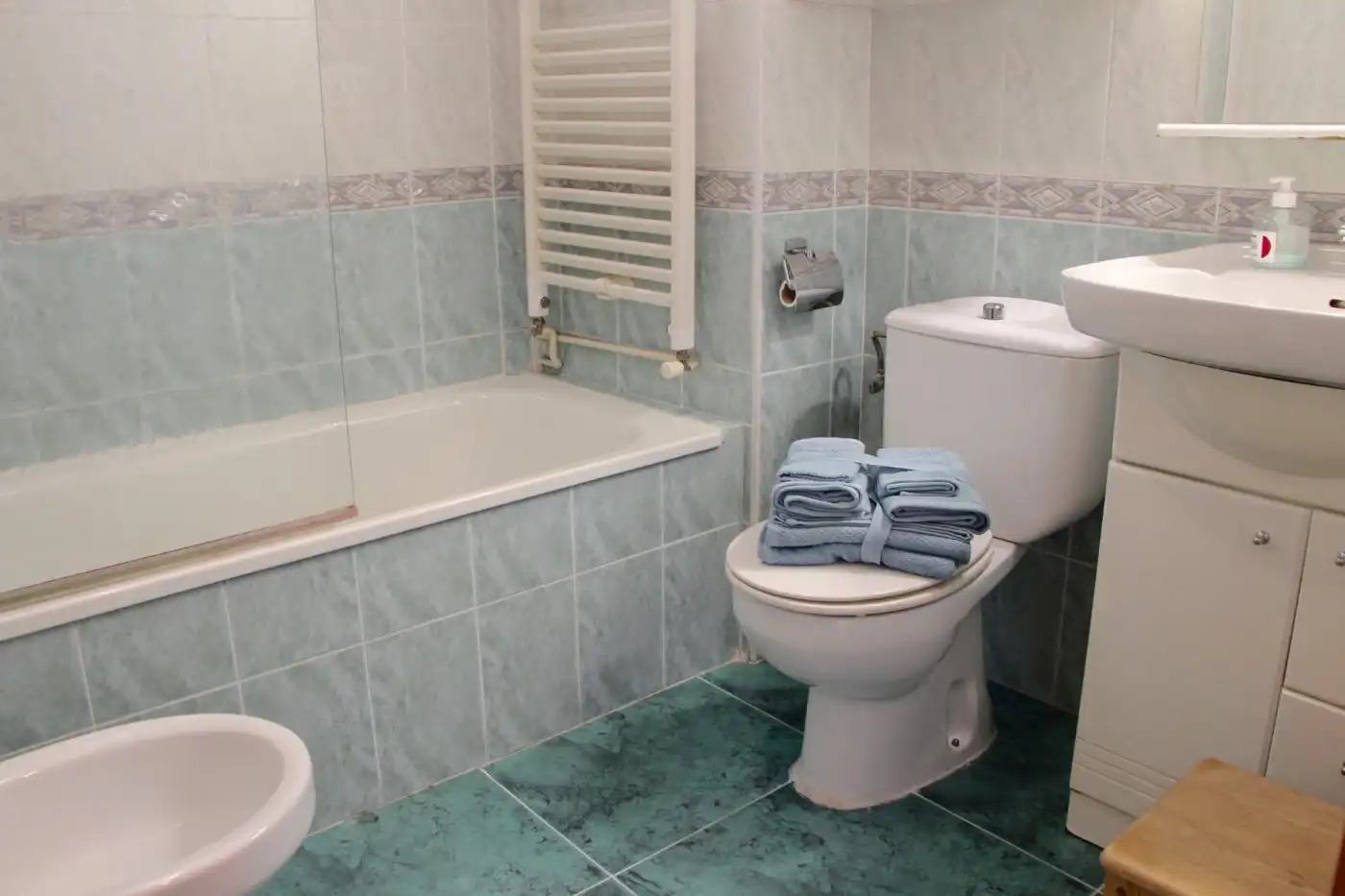 Bany de Apartament de lloguer en Alfara del Patriarca amb Aire condicionat, Calefacció i Terrassa
