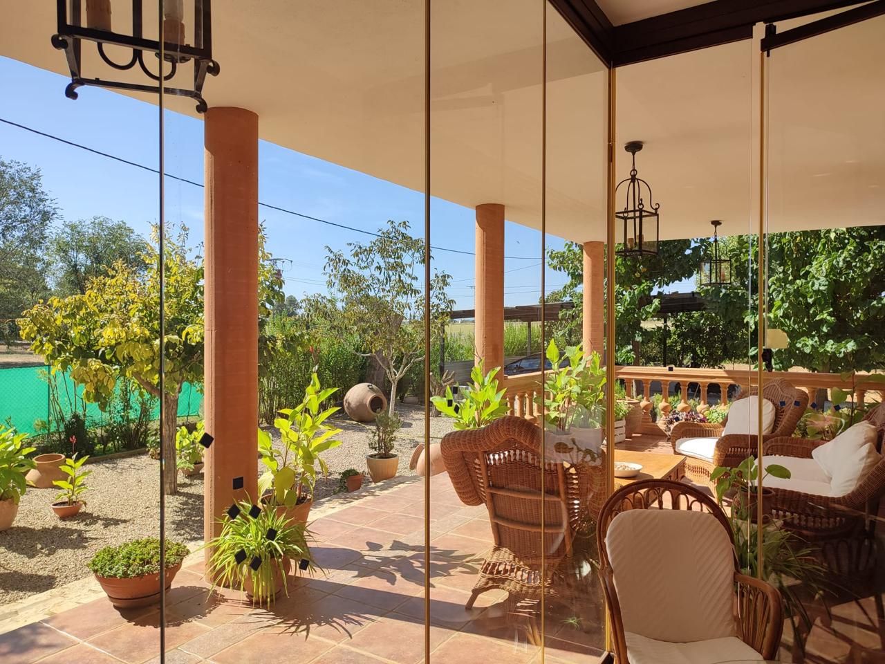 Terrassa de Casa o xalet en venda en  Albacete Capital amb Aire condicionat, Calefacció i Jardí privat