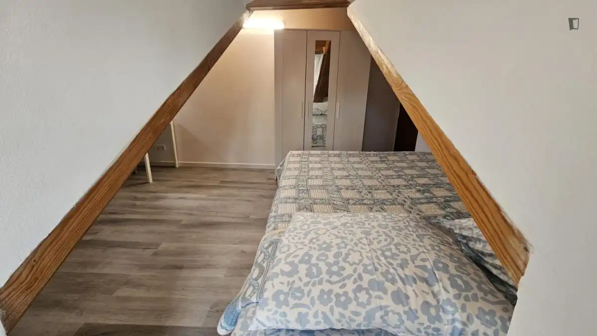 Habitación de Apartamento de alquiler en Madrid con Aire acondicionado, Calefacción y Amueblado