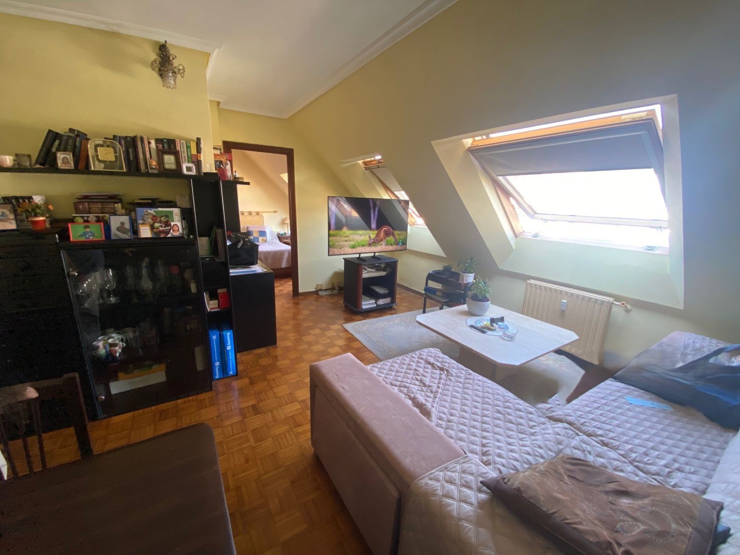 Sala d'estar de Pis en venda en Oviedo  amb Calefacció