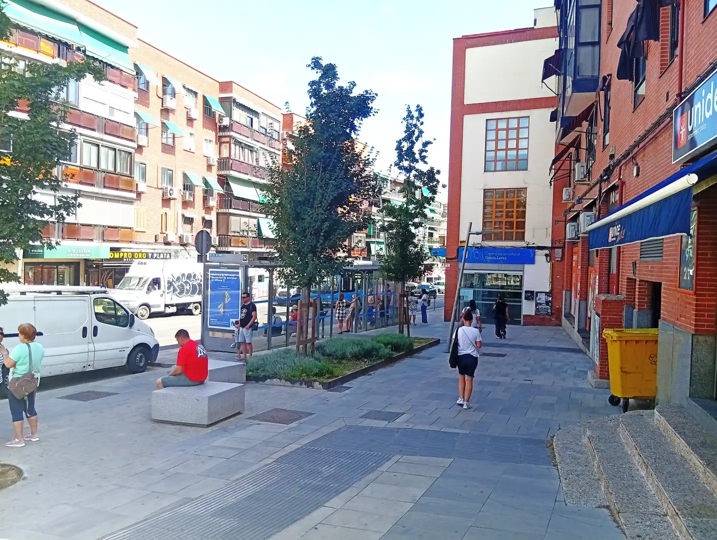 Exterior view of Flat for sale in Madrid  with Air Conditioner, Heating and Parquet flooring