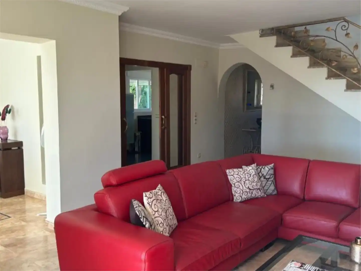 Sala de estar de Casa o chalet en venta en La Nucia con Aire acondicionado, Piscina y Balcón