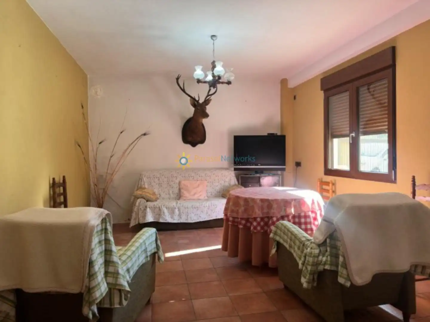 Sala de estar de Casa o chalet en venta en Albaida con Aire acondicionado, Jardín privado y Terraza