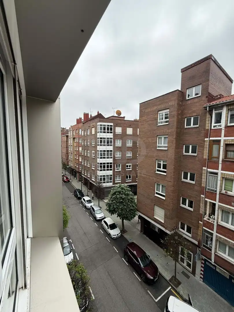 Exterior view of Flat for sale in Gijón   with Heating