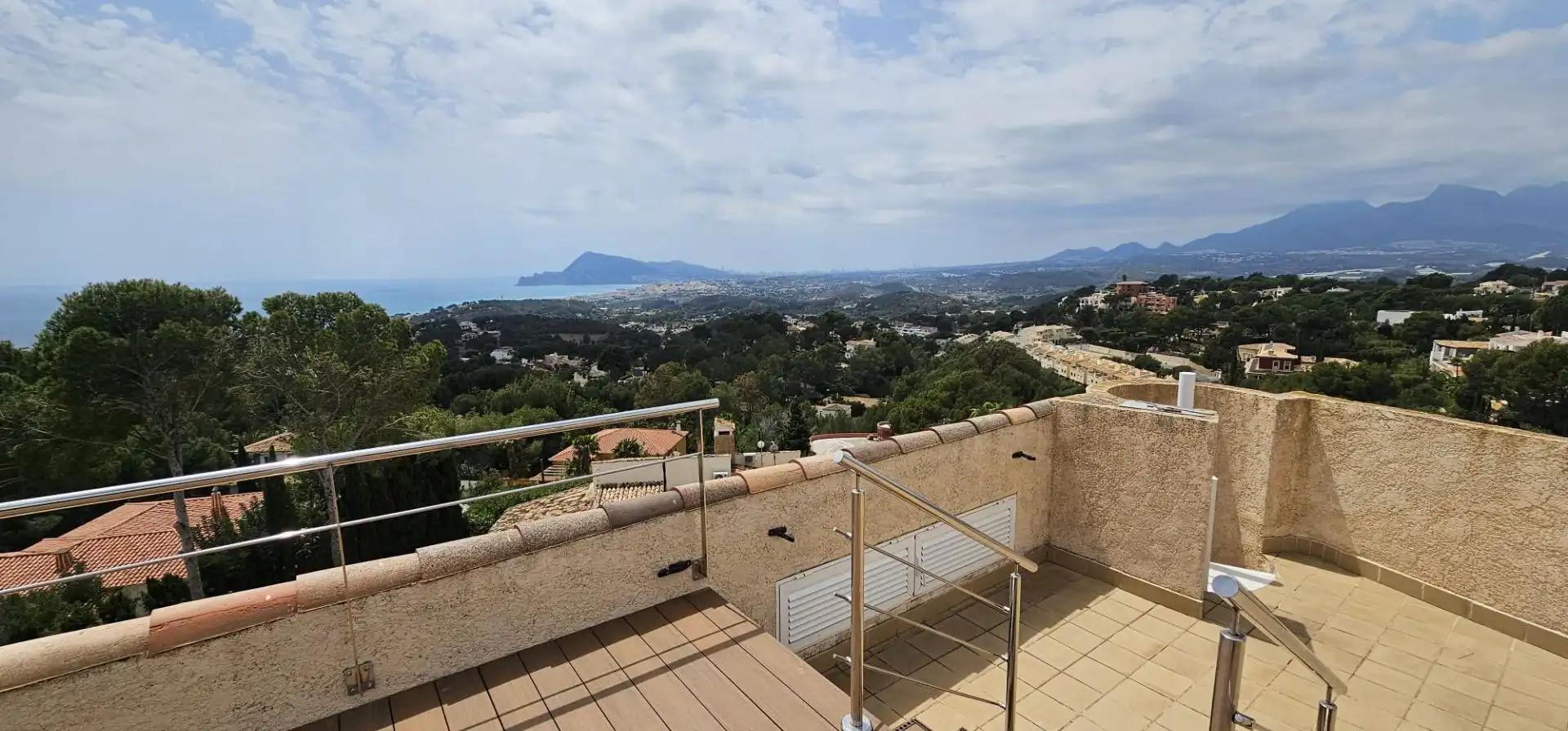 Terraza de Apartamento en venta en Altea con Aire acondicionado, Calefacción y Terraza
