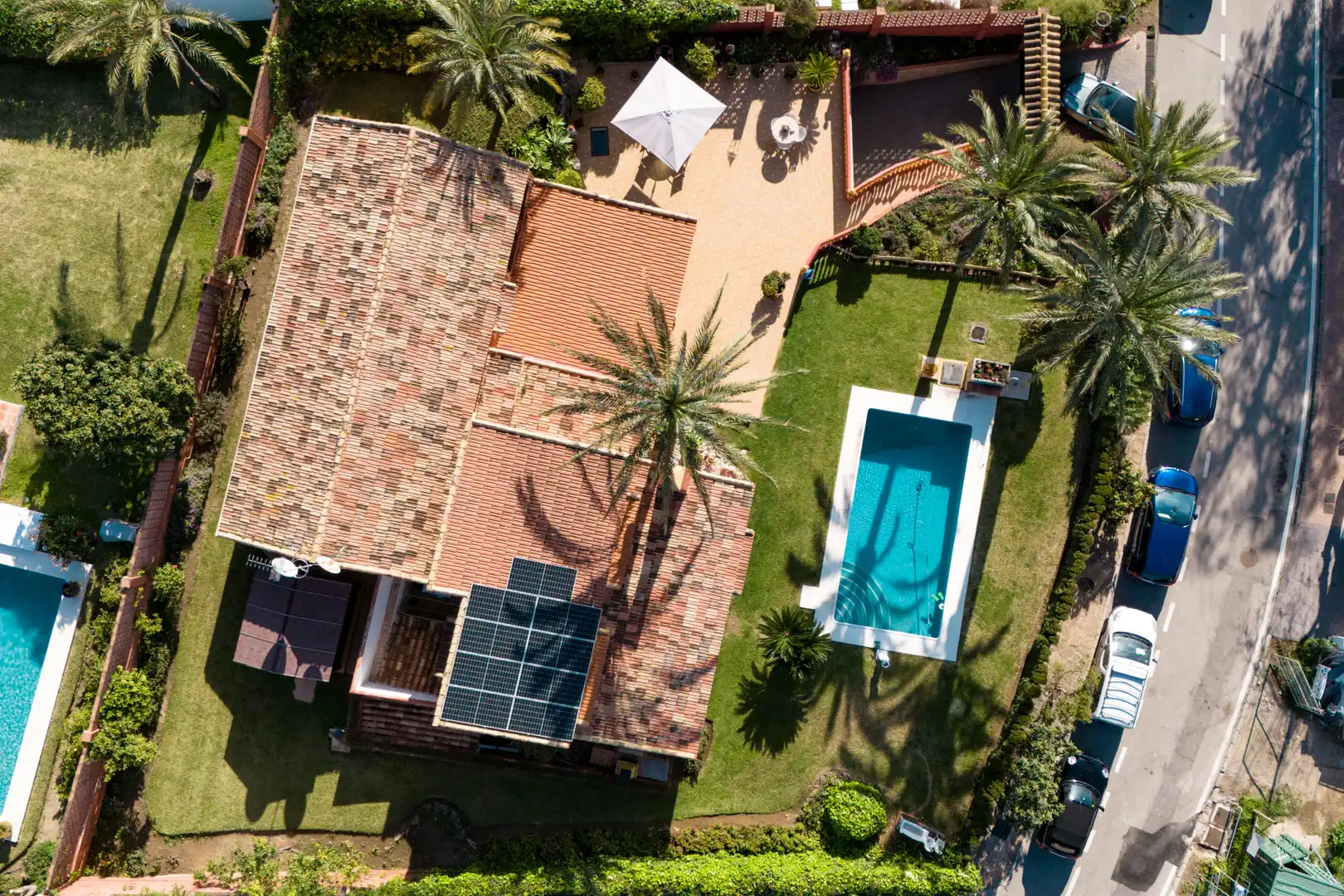 Garden of Houses for sale in Marbella  with Air Conditioner, Private garden and Terrace