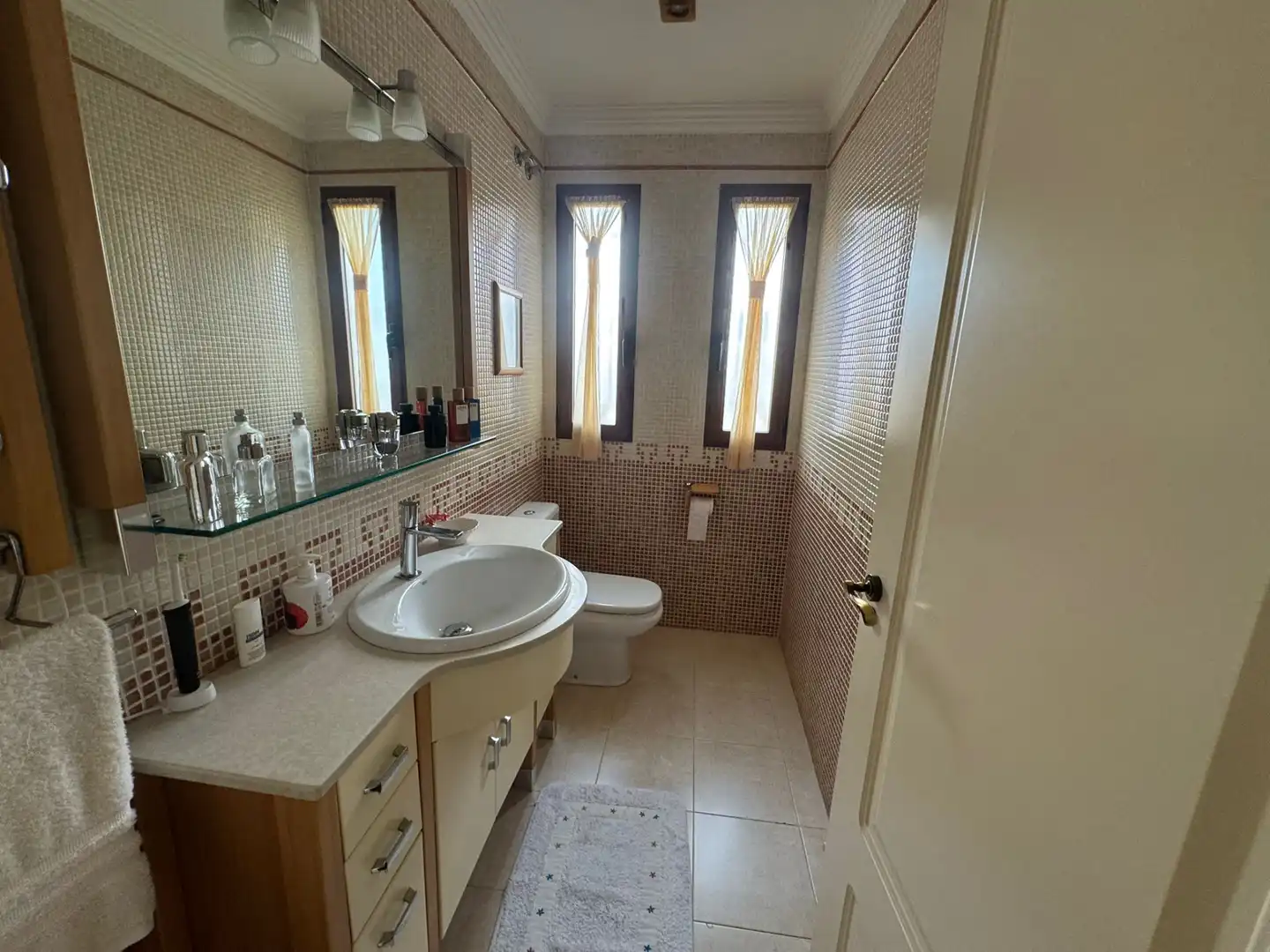 Baño de Casa o chalet en venta en Alicante / Alacant con Aire acondicionado, Calefacción y Jardín privado
