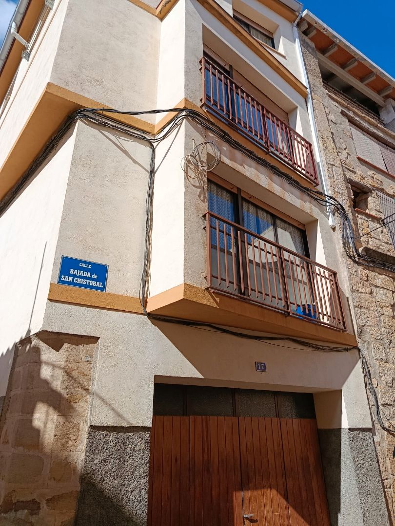 Exterior view of House or chalet for sale in Mazaleón  with Air Conditioner, Heating and Balcony