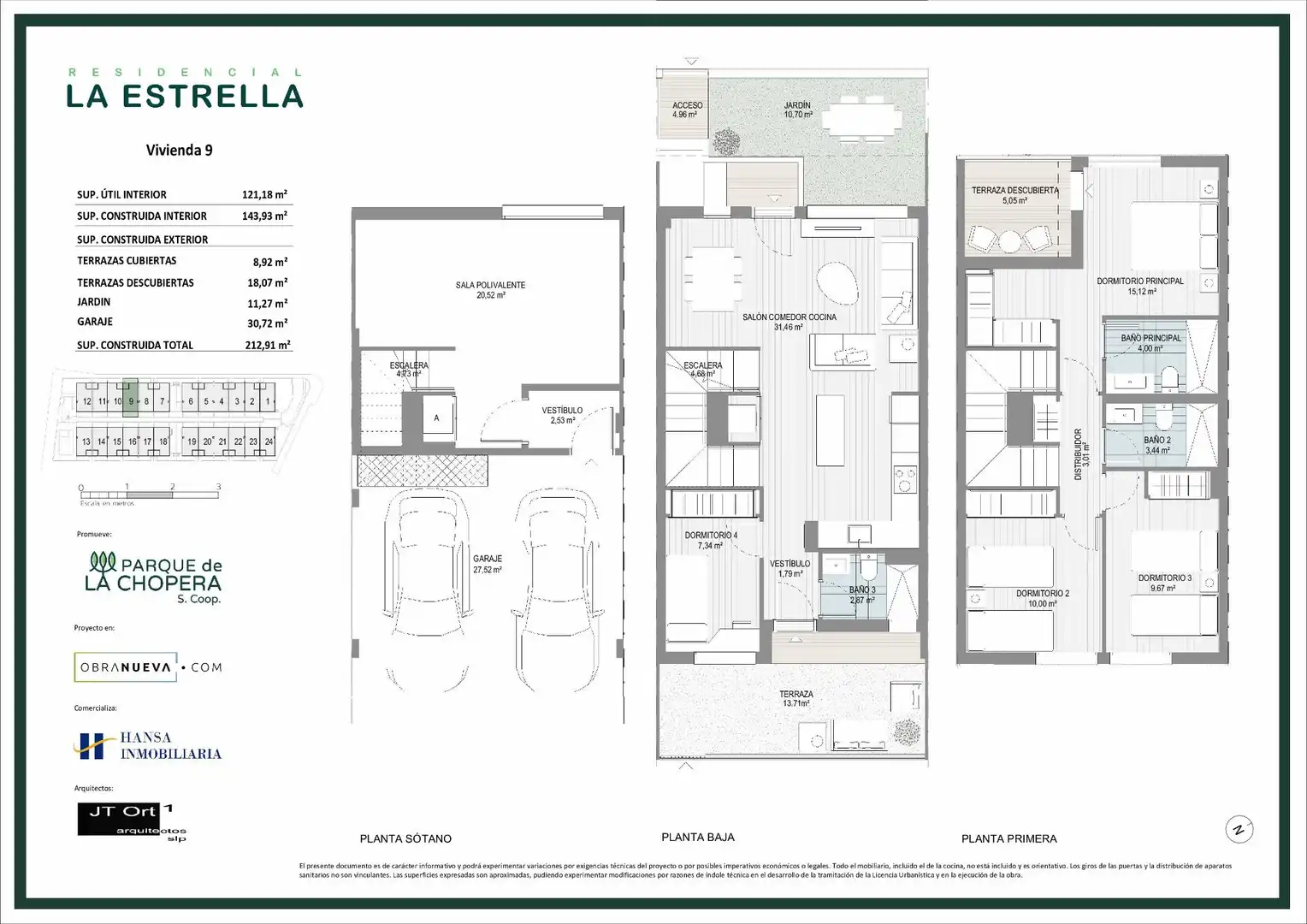 Casa adosada en venta en Murcia con Aire acondicionado, Calefacción y Jardín privado