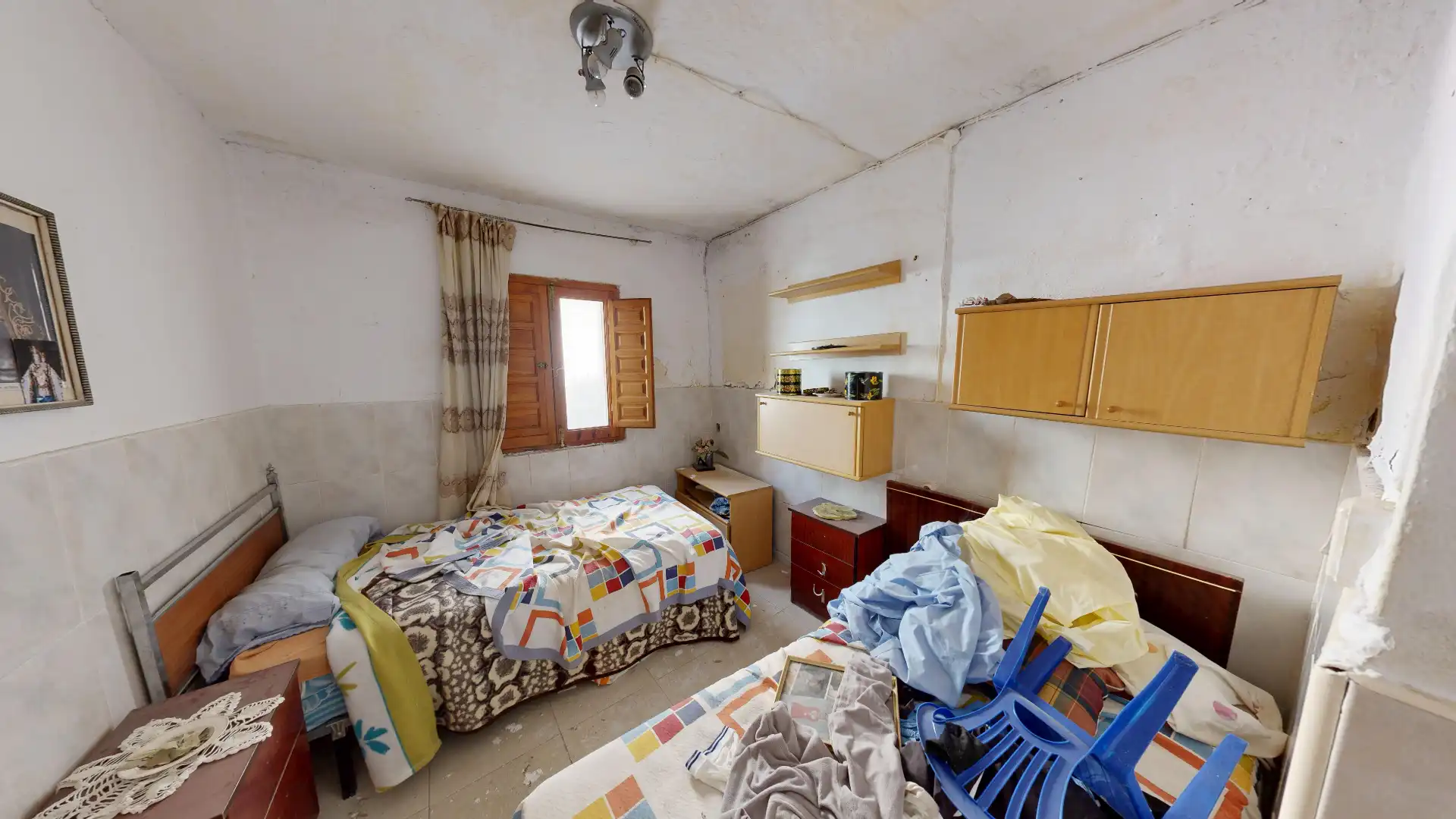 Habitación de Casa adosada en venta en Chinchilla de Monte-Aragón con Terraza y Amueblado