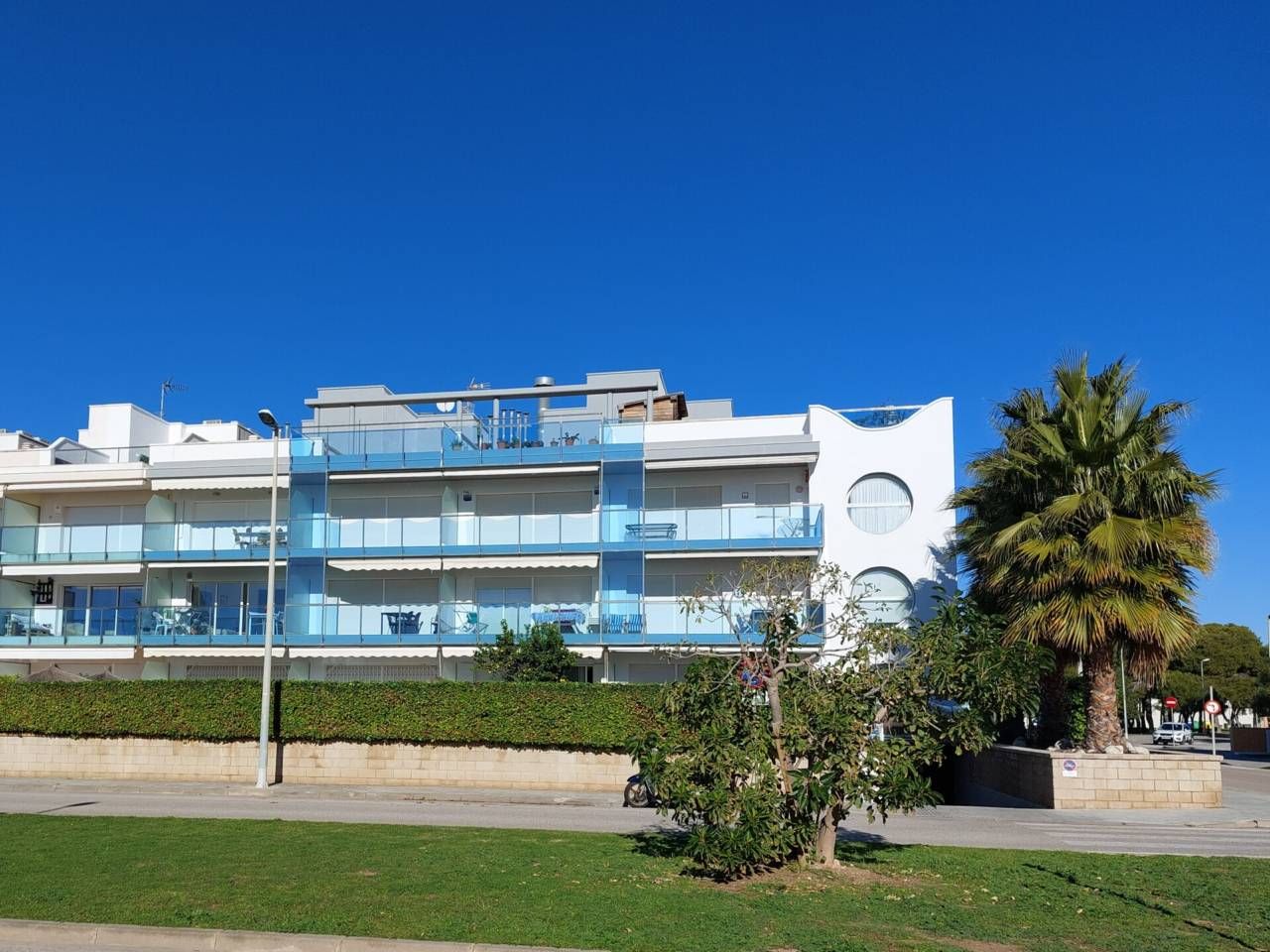 Exterior view of Flat for sale in Cubelles  with Air Conditioner, Heating and Terrace